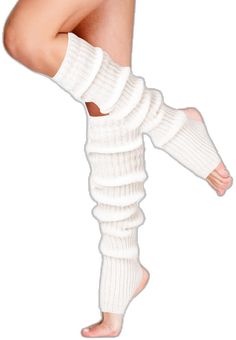 White Footless One Size Leg Warmers, White Fitted Ribbed Leg Warmers, Fitted White Ribbed Leg Warmers, White Ribbed Fitted Leg Warmers, White Stretch Warm Leg Warmers, White Stretch Leg Warmers, Cozy Fitted White Leg Warmers, Footless Fitted White Leg Warmers, White Fitted Footless Leg Warmers