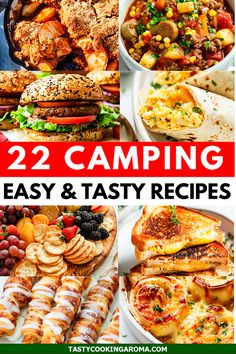 22 Fun Camping Recipes Perfect for Families Camp Dinners, Easy Camp, Make Ahead Breakfast Casserole