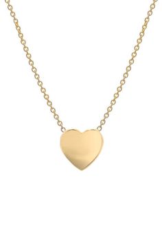 14k gold large heart necklace Minimalist Heart Charm Necklace With Cable Chain, Classic Heart-shaped Necklace With Cable Chain, Gold Heart Necklace With Cable Chain For Valentine's Day, Gold Minimalist Heart Necklace With Cable Chain, Elegant Gold Heart Necklace With Cable Chain, Valentine's Day Gold Heart Necklace With Cable Chain, Gold Heart Necklace With Cable Chain, Elegant Heart Necklace With Cable Chain For Valentine's Day, Everyday Yellow Gold Heart Necklace With Cable Chain