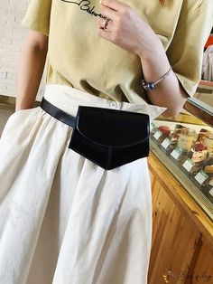 BirdinBag - Stylish Mini Leather Waist Bag for Women - Fashionable Belt Bag and Fanny Pack Belt Bag Pattern, Stylish Fanny Pack, Waist Bags For Women, Mini Belt Bag, Fanny Pack Women, Waist Purse, Chest Pack, Leather Waist Bag, Fanny Bag