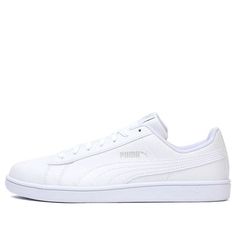 Puma Up Jr Sneakers K White 373600-04 (SNKR/Skate/Casual/Big Kid) Casual High-top Skate Shoes With Puma Logo, Classic Low-top Puma Sneakers, Casual High-top Puma Sneakers, Casual Mid-top Puma Sneakers, Puma Skate Shoes With Synthetic Material, Puma Logo Synthetic Skate Shoes For Sports, Low-top Puma Skate Shoes For Sports, Puma Logo Skate Shoes For Sports, Casual Puma Lace-up Skate Shoes