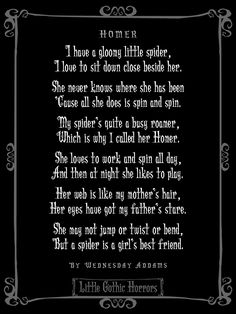 a poem written in black and white with an ornate border around the edges that reads,'i have a long little sister love to sit down close beside her