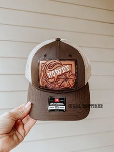 SnapBack adjustable / brown & tan Brown Snapback Hat For Fall, Trendy Brown Hat For Outdoor Use, Trendy Brown Hat One Size Fits Most, Adjustable Brown Hat For Fall, Adjustable Brown Hats For Spring, Western Brown Hat One Size Fits Most, Brown Western Hat One Size Fits Most, Trendy Adjustable Brown Hat, Trendy Brown Hat, One Size Fits Most