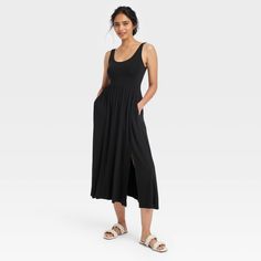 Stretch Mid-length Maxi Dress For Summer, Fitted Solid Midi Dress For Loungewear, Casual Fitted Elastane Maxi Dress, Spring Longline Stretch Midi Dress, Longline Midi Dress For Summer, Casual Longline Midi Dress For Summer, Casual Maxi Length Dress, Summer Stretch Maxi Dress For Work, Fitted Casual Maxi Dress For Daywear