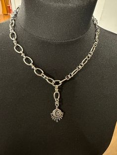 Welcome to my Shop. This necklace is measured by only the chain (pendant not included). The clasp is round shaped, secured at the front, allowing you to adjust it to your preferred style. Hypoallergenic Choker Necklace Chain: 12 x 10mm Evil Eye: 25 x 19mm Clasp: Spring Clasp Material: Stainless Steel. Normal Weight. (18 inches weights about 30g) This is a customised order. Please note that colours may differ due to different monitors and screen resolutions. If you have concerns about your skin colour and the gold/silver colour, please agree with yourself first before buying. We don't know what shade of gold or silver you like. Please message me for any enquiries. Thank you Evil Eye Lariat Chunky Necklace, Stainless Steel Y Pendant Necklace, Horus Eye Charm Necklace, Drop Pendant Necklace, Metal Medallion Necklace With Clavicle Chain, Nickel Free Metal Lariat Necklace, Silver Chain Metal Lariat Necklace, Silver Chain Necklace With Round Metal Pendant, Bohemian Metal Lariat Necklace With Chain, Silver Lariat Charm Necklace, Silver Chain Lariat Charm Necklace, Silver Metal Lariat Necklace, Nickel-free Chain Necklace With Round Pendant