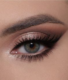 Winter Formal Makeup, Maquillage Yeux Cut Crease, Eye Makeup Images, Wedding Eye Makeup, Cute Eye Makeup