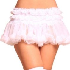 Cute White Ruffle Petticoat With White Trimming. Thigh Hi Is Not Included In This Listing. For Thigh High, Please Check My Store. Fitted Ruffled Mini Skirt Petticoat, Stretch Ruffle Petticoat Skirt, White Ruffled Mini Skirt Petticoat, White Mini Skirt Petticoat With Ruffles, White Mini Skirt Petticoat For Party, White Party Bottoms With Attached Cancan, Petticoat Skirt, Queen Elsa, Lovely Day