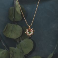 ~Details~18K vermeil Cantera Mexican Galaxy OpalHand-wrought detailsOOAK ~Disclaimer~ By purchasing this product, you agree to our shop policies. Mexican Opal, Tourmaline Necklace, Gold Collection, Firefly, Snake Chain, Shop Policies, Gold Vermeil, Tourmaline, Amber