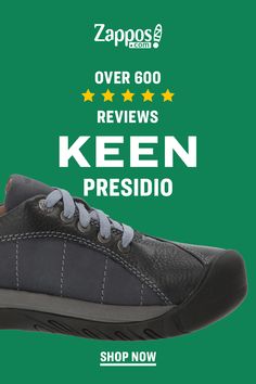 Try a pair with fast free shipping at Zappos. Over 600 five-star reviews agree: it doesn't get comfier than the Keen Presidio, the shoe that feels like a sneaker but looks like so much more. Here's just one happy customer in their own words: "serious walking comfort with great arch support & a nice, wide toe box." See for yourself with free shipping & returns, plus 24/7 Customer Service (from real people!). Leather Slip-resistant Sneakers For Outdoor, Sporty Slip-resistant Leather Walking Shoes, Functional Leather Sneakers With Slip-resistance, Functional Leather Sneakers With Slip-resistant Details, Slip-resistant Leather Sneakers, Leather Slip-resistant Functional Sneakers, Leather Slip-resistant Lace-up Walking Shoes, Slip-resistant Leather Walking Sneakers, Slip-resistant Leather Sneakers For Outdoor