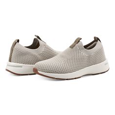 Anything is possible in the Easy Spirit Hoda sneakers. This lightweight sneaker features a slip-on silhouette, a breathable upper and is orthotic friendly for maximum comfort. Plus, it offers superior arch support. The Hoda will keep you happy all-day long! Lightweight Sneakers, Easy Spirit, Anything Is Possible, Sneakers Athletic, Walking Shoes, Arch Support, Are You Happy, Light Grey, Athletic Shoes