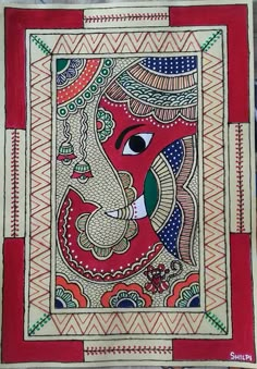 Worli Painting, Art Buddha, Ganesh Art, Art Premier, Indian Painting, Ganesha Painting