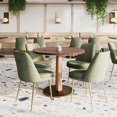 Claire Restaurant Dining Table - Wood - Round | West Elm West Elm Dining Table, Restaurant Dining Table, Leather Banquette, Contemporary Dining Tables, Modern Contemporary Dining, Round Dining Tables, Modern Tables, Circular Dining Table, Table Restaurant