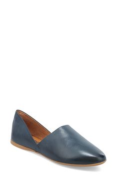 A clean, modern silhouette and well-cushioned footbed make this flat a chic and comfortable everyday go-to. Cushioned footbed Leather upper and lining/synthetic sole Made in Portugal Women's Shoes Miz Mooz, Shoe Show, Mule Flat, Clean Modern, Womens Flats, Heeled Mules, Flat Shoes Women, Mule Shoe, Women's Shoes