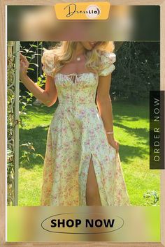 French Floral Backless Midi Dress Standing Out From The Crowd, Take A Risk, Backless Midi Dress, French Floral, Dresses By Length, Women's Fashion Dresses, Floral Design, Fashion Dresses, Shop Now