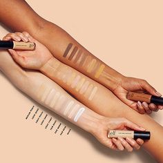 What is it: A crease-proof liquid concealer that provides16-hour full coverage with a matte finish.Why you'll love it:•16-hour wear time•Full coverage with a matte finish•Large doe foot applicator for even, precise application•Formula won't settle into fine lines or creases•Key ingredients moisturize, while helping control shine•Our Shade Match Guarantee allows you to buy with confidenceKey Ingredients:•Avocado Oil - Moisturizes and protects skin•Kaolin Clay - Helps control excess oil and shineN Elf Concealer, It Cosmetics Concealer, Olive Undertones, Bottle Images, Concealer Shades, Bold Red Lips, Full Coverage Concealer, Best Concealer, Elf Cosmetics