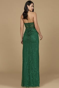 Elevate your evening look with Lara 9953 from the Spring 2024 Collection. This exquisite evening dress exudes timeless elegance and sophistication, making it the perfect choice for your next special occasion. Make a statement with Lara 9953. Prom Dresses Green Emerald, Diamond Prom Dress, Emerald Green Prom, Off The Shoulder Prom Dress, Emerald Green Prom Dress, Prom 2025, Ruffle Prom Dress, Plastic Dress, Green Prom