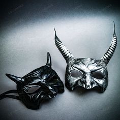 Step Into A Realm Of Mystique And Allure With Our Devil Horned Masquerade Mask Set, Designed To Captivate At Any Event With Its Striking And Bold Design. Perfect For Adding An Air Of Enchantment To Masquerade Balls, Music Festivals, Themed Parties, Or Halloween Events, These Masks Will Transform You Into A Figure Of Intrigue. Unique And Eye-Catching Design_this Exclusive Set Features Two Mesmerizing Masks: * A Men Mask With Sculpted Horns, Offering A Sleek, Bold Look For Those Seeking A Touch Of Masquerade Halloween, Halloween Event, Masquerade Mask, Masquerade Ball, Horn, Music Festival, Custom Color, Party Themes, Mask