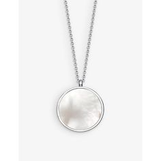 Find ASTLEY CLARKE Stilla Sterling-silver And Pearl Locket Necklace 1 Size on Editorialist. Who said jewellery is reserved solely for special occasions? Celebrated British jeweller Astley Clarke insists that its fine and demi-fine pieces are designed to be admired every day. From an expert curation of necklaces, destined for layering, to charm bracelets, hoops and rings, the entire selection is crafted from noble metals, semi-precious and precious gemstones - and let's not forget responsibly sourced natural diamonds too.Astley Clarke sterling-silver necklace100% sterling silverSpring-ring clasp fasteningStilla collection, mother of pearl pendant, locket pendant, polished finishChain type: rolo chainChain length: Adjustable 18'-20'Please refer to the brand's care instructionsTwo-year manufa Pearl Locket, Mother Of Pearl Pendant, Pendant Locket, Who Said, Precious Gemstones, Locket Necklace, Pearl Pendant, Charm Bracelets, Locket