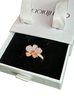 🌸 Orchidique's Sparkling Phalaenopsis Orchid Ring 🌸
Unfold your inner grace with this captivating adjustable ring, featuring a delicate Phalaenopsis orchid design adorned with shimmering pink cubic zirconia. ✨
✨ Features:


Design: Elegant Phalaenopsis orchid with pink cubic zirconia petals and a dazzling dark pink cubic zirconia centerpiece.

Material: Rose gold-plated sterling silver (S925).

Symbolism: Embodies grace, purity, and strength.

Size: Adjustable for a perfect fit.

Thickness: 2. Orchid Ring, Orchid Design, Gold Orchid, Phalaenopsis Orchid, Rose Gold Pink, Zircon Ring, Rose Gold Jewelry, Flower Ring, Adjustable Ring