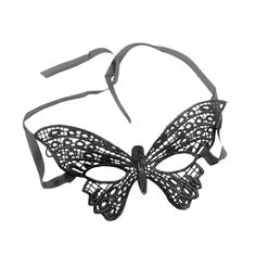 Butterfly Soft Lace Black Halloween Masquerade Mask-Masks-SPARKLE ARMAND Adjustable Halloween Eye Mask, Black Novelty Masks For Carnival, Adjustable Gothic Masks For Costume Party, Novelty Black Masks For Carnival, Black Masquerade Mask For Cosplay And Mardi Gras, Novelty Masks And Prosthetics For Halloween Masquerade, Black Novelty Masks And Prosthetics For Costume, Black Novelty Mask, Adjustable Masks And Prosthetics For Carnival And Halloween