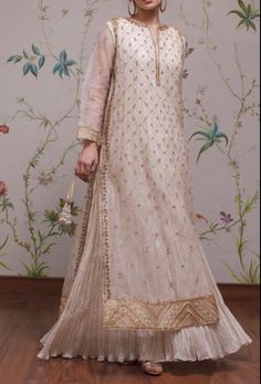 Badla Work, Shadi Dresses, Pakistani Wedding Outfits, Pakistani Bridal Dresses