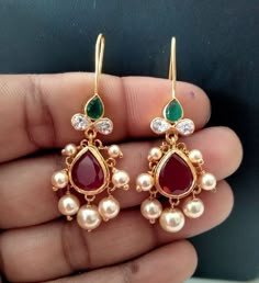 Light Weight Gold Ear Tops, Bugdi Designs, 2grams Gold Earrings Indian, Ear Matilu Gold, Ear Rings For Kids, Light Weight Gold Earrings, Gold Earrings For Kids