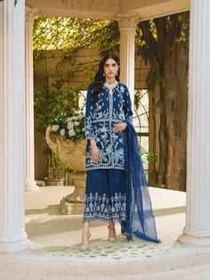 Shamaeel Ansari Pret S4 Formal 2021 is Original Ladies Clothing Brand, and provides both Styles shalwar kameez suits and kurtis. Diwali Palazzo Set With Sheer Dupatta, Long Sleeve Mulmul Palazzo Set For Wedding, Eid Palazzo Set With Sheer Dupatta And Straight Kurta, Blue Cambric Palazzo Set With Resham Embroidery, Blue Chikankari Embroidered Palazzo Set In Cambric, Eid Chikankari Embroidery Palazzo Set, Blue Mulmul Lawn Suit For Festivals, Blue Mulmul Lawn Suit With Zari Work, Festive Blue Mulmul Palazzo Set