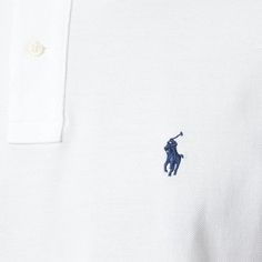 Polo Ralph Lauren’s collection of iconic polo shirts are continually evolving season-on-season. This iteration of the classic style is made from breathable cotton-piqué, with mesh trims trailing along the ribbed collar and cuffs. It’s cut with a two-button placket and signed off with the label’s Pony chest emblem..100% Cotton Classic White Polo Shirt With Ribbed Collar, Classic White Polo Shirt With Embroidered Logo, Classic White Cotton Polo Shirt, Polo Shirt White, Pique Polo Shirt, Ralph Lauren Polo, Polo Ralph Lauren Mens, Collar And Cuff, Polo Shirts