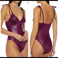 Solid & Striped Swimsuit One Piece Metallic Purple Eggplant Color The Olympia Style Low Back Backless Style 80% Polyamide 20% Elastane Size Small Brand New With Tags And Still In The Bag Never Opened Or Tried On Don’t Have A Poshmark Account Yet? Sign Up And Get $10 Off Your Order Using Code: Relloved Tags Boho Y2k Beachy Trendy Trending Dainty Summer Knit Woven Cozy Comfy Slouchy Oversized Chunky Shapewear Leather Chic Minimalist Streetwear Unisex Stylish Vintage Retro Antique Fancy Unique 90s Checkered Swimsuit, Metallic Swimsuit, Green One Piece Swimsuit, Wrap Swimsuit, Minimalist Streetwear, Halter Neck Swimsuit, Blue One Piece Swimsuit, Solid And Striped, Cut Out One Piece