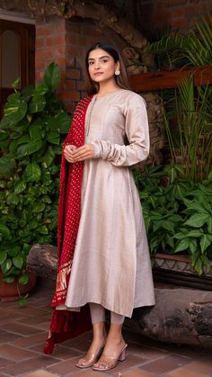 Churidar Color Combinations Simple, A Line Anarkali Kurti, A Line Anarkali Suits, Heavy Kurta Designs Women, Lagdi Patta Kurti, Gaji Silk Kurta Patterns, Tussar Silk Anarkali Set With Sheer Dupatta, Designer Cotton Silk Churidar For Transitional Season, Transitional Cotton Silk Designer Churidar