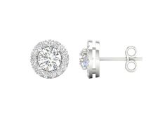 td {border: 1px solid #ccc;}br {mso-data-placement:same-cell;} The most irresistible pair of studs. Round Halo, Vs Diamond, Classic Metal, Delicate Design, Diamond Settings, Pave Setting, Engraved Items, Micro Pave, Diamond Clarity