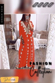 Large Gown V-neck Evening Dress Dress Summer V-neck Kaftan For Party, Fitted V-neck Kaftan For Party, Elegant V-neck Maxi Dress For Vacation, Orange V-neck Midi Dress For Party, Fitted V-neck Bohemian Kaftan, V-neck Summer Kaftan For Parties, Bohemian V-neck Midi Dress For Party, Elegant V-neck Kaftan For Vacation, Flowy Long V-neck Summer Dress