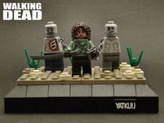 Lego Walking Dead Edition Lego Horror, Dnd Dragons, Lego Characters, Lego News, Awesome Lego, Lego Worlds, Walk The Earth, Cool Lego Creations