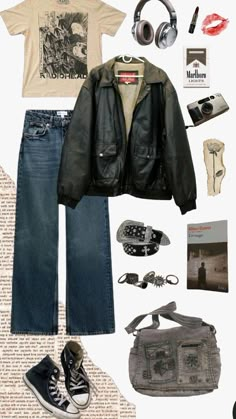 Photography Y2k, Starboy Aesthetic, Nirvana Music, Grunge Fits, Filmy Vintage, Outfits 2000s, Mode Hippie, Downtown Outfits, Fashion 90s