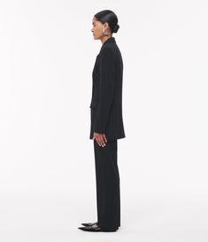 Crafted in a soft bonded jersey and precisely tailored with a satin finish inside. Featuring a concealed side zipper and pleating that creates a clean and elongating silhouette. Sits at the natural waist. Complete the suit by pairing with the Jersey Pant. The viscose in this garment is made using wood pulp sourced from an FSC certified supplier, committed to promoting sustainable forest management and the protection of ancient and endangered forests. The small addition of elastane helps to impro Single Welt Pocket, Forest Management, Menswear Details, Jersey Jacket, Suit Pant, Jersey Pants, Skirt Top, Summer Sale, Satin Finish