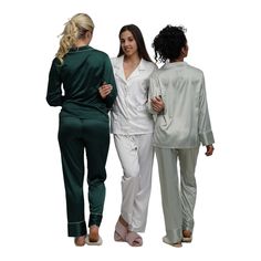 Made of HIGH QUALITY satin, super soft and more luxurious fabric with spandex fo comfort make these satin pajamas a wonderful addition to your wedding party gifts.  Our customized pajamas are a great idea as a Bridesmaid Gift, bachelorette party gift, birthday gift for her. Create your own unique set of bridesmaid pajamas by choosing from many gorgeous colors we offer.  You can choose just plain pajamas or you have an option to customize the pajamas with your own text to add a special touch. 💎 Elegant Long Sleeve Sleepwear Set, Elegant Long Sleeve Sets With Relaxed Fit, Elegant Long Sleeve Relaxed Fit Set, Elegant Relaxed Fit Long Sleeve Sets, Elegant Long Sleeve Sleepwear For Pajama Party, Stretch Long Sleeve Loungewear Sets, Elegant Long Sleeve Relaxed Fit Sleepwear, Fitted Long Sleeve Sleepwear For Pajama Party, Stretch Long Sleeve Sleep Sets