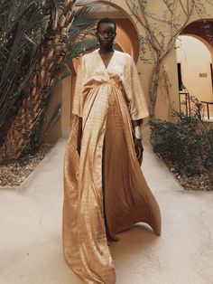 Our Naim maxi dress is stunning in color and design. Get ready for your next... African Luxury, Small Atelier, Dakar Senegal, Vibrant Color Palette, Plus Size Pants, Maxi Wrap Dress, Dress Codes, Marrakech, Geometric Patterns