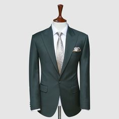 Benefits of Choosing our Light Green Suit For Men Our tailors stitch to deliver the finest quality with superior fit as per your requirements. We have a catalog full of bespoke suiting designs where you can choose the suit design. If you don’t find what you are looking for. You can go with your own choice of suiting elements. Where you can choose suit lapels, buttons, jacket style, and a number of buttons on cuffs with your monogram embarrassed on jacket cuff. A bespoke suit is not only giving y Green Suit For Men, Light Green Suit, Green Suit Men, Made To Measure Suits, Suit For Men, Bespoke Suit, Shop Light, Green Suit, Fashion Suits For Men