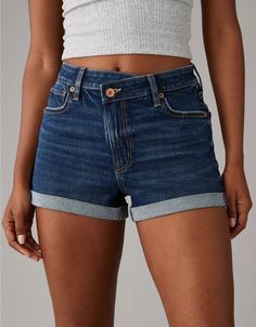 AE Stretch Denim Mom Short Mom Jean Shorts, Tiktok Outfits, Mom Jeans Shorts, Wardrobe Refresh, 21st Birthday Gifts, American Eagle Shorts, Mom Jean, Do Better, Clothing Outfits