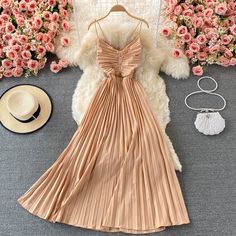 A Line Fashion, Line Fashion, Most Beautiful Wedding Dresses, Elegant Feminine, Backless Wedding, Engagement Dresses, Pleated Maxi Dress, Beautiful Wedding Dresses, Dress Material