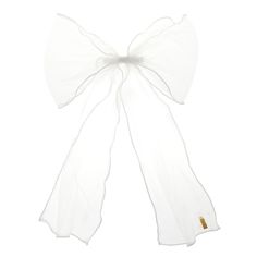 SKU-C1254L The Wavy Tulle bow is our dressier version the old classic. Large, supple bow is made of soft, light netting. Get one in each of our classic colors to match every outfit. Bow is attached to a small durable alligator clip. One size Elegant Ruffled Tulle Fabric For Spring, Elegant Spring Tulle Fabric With Ruffles, Elegant Ruffled Tulle Fabric For Summer, Elegant Summer Tulle Fabric With Ruffles, Chic White Bow For Party, Elegant Summer Ruffled Tulle Fabric, Elegant Sheer Tulle Fabric For Summer, Elegant Tulle Fabric For Summer, Elegant Summer Tulle Fabric