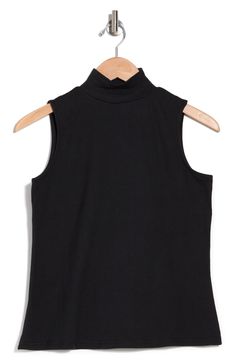 This super chic mock-neck sleeveless blouse is the perfect top whether it's in the office or out on the town. 25" length (size L) Mock neck Sleeveless Slips on over the head 95% polyester, 5% spandex Machine wash cold, tumble dry low Model Stats: 5'10" height; 34" bust; 27" waist; 35" hips. Model is wearing size L. | BY DESIGN Mock-neck Sleeveless Blouse Out On The Town, Sleeveless Blouse, The Head, Basic Tank Top, Mock Neck, Nordstrom Rack, Slip On, Nordstrom, Size Medium