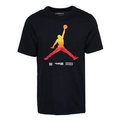 Nike Jordan LEGACY AJ11 Tee Black T-shirt Black Sneakers With Logo Print For Sports, Sporty Cotton Sneakers With Logo Print, Urban Sneakers With Logo Print For Sports, Black Cotton Sporty Sneakers, Sporty Sneakers With Logo Print For Sports Events, Sporty Sneakers With Graphic Print For Sports, Black Graphic Print Sneakers For Streetwear, Urban Black Sneakers With Graphic Print, Black Moisture-wicking Athleisure Sneakers