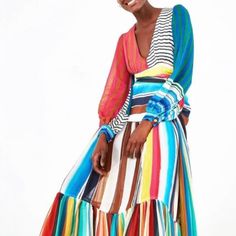 Questions? Leave A Comment Below! Vibrant Multicolor V-neck Midi Dress, Bold Dresses For Spring Vacation, Bold Multicolor Beach Dress, Colorful Chic Maxi Dress, Bold Multicolor Spring Dresses, Vibrant Multicolor V-neck Dress, Vibrant Fitted Multicolor Midi Dress, Fitted Vibrant Multicolor Midi Dress, Fitted Multicolor Vibrant Midi Dress