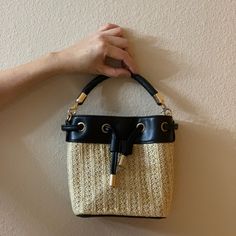 It Can Be Used As Purse Or Crossbody Bag With A Removable Long Strap. Buzz Lightyear Backpack, Bottega Veneta Mini Pouch, Louis Vuitton Wristlet, Black Evening Bag, Crocodile Bags, Rattan Bag, Brown Purses, Mini Pouches, Vintage Purse