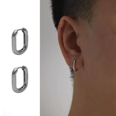 Type: AccessoriesGender: MaleMaterial: Sterling silverSize: Length 14mm, width 11mm Male Earrings Men Cross, Boy Earrings Hoop, Double Helix Earrings Men, Mens Ear Ring Hoop, Triangle Earring Men, Anchor Earrings Men, Statement Earrings Men, Mens Threader Earrings, Cheap Small Hoop Earrings For Men