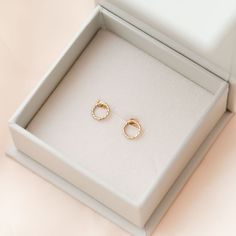 We couldn't miss adding the Circle to our family of geometric earrings but with a little sparkle! Everything comes full circle eventually. You can wear these circle of golden warmth solo or as a great addition to a second hole. Details:Location: EarlobeStyle: Minimalist/DaintyMade with: 14K Gold FilledBacks: Classic Butterfly The Circle, Full Circle, Geometric Earrings, Post Earrings, Gold Filled, Sparkle, Gold