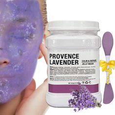 PRICES MAY VARY. JELLY FACE MASK POWDER - Our lavender jelly mask is packed in the form of powder which takes its form of Jelly upon addition of purified water,lavender gel face mask contain no clay and it is made mainly with Lavender Flower powder and buds, kieselguhr, corn to provide lasting benefits to the skin. IMPROVE YOUR SKIN QUALITY - jelly facial mask's age-defying properties help in the removal of fine lines, wrinkles, and uneven skin tone. It stimulates collagen and leaves the skin so Jelly Facial, Face Mask Hydrating, Lavender Jelly, Face Mask Powder, Jelly Face Mask, Rubber Mask, Spa Masks, Gel Face Mask, Knife Shapes