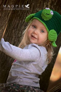 "Did this little turtle already make you smile?  I sure hope so!  This crochet turtle hat would be great for the winter, a costume, or a newborn photography shoot.    Your very own turtle hat will be made in a smoke-free, fur-free home. I use acrylic yarn for the hat, and 100% polyester fiberfill to stuff his little head (I know, that sounds so wrong!).  I would recommend hand-washing the hat and laying it out flat to dry.   As a made to order item, please allow 1-2 weeks for creation, packaging, and shipping. That also means you get to be specific about sizing... don't forget to pick your SIZE  Sizes: Newborn: 13\" - 14\" around, 5\" high 0-6 Months: 13\" - 15\" around, 5\" - 6\" high 6-12 Months: 16\" - 19\" around, 5.5\" - 6.5\" high 1-3 Years: 18\" - 21\" around, 6\" -7\" high 4-7 Year Dinasour Hats Crochet, Crochet Sea Turtle Hat, Crochet Triceratops Hat, Crochet Turtle Hat, Cactus Hat, Turtle Hat, Crochet Cactus, Photography Shoot, Crochet Turtle