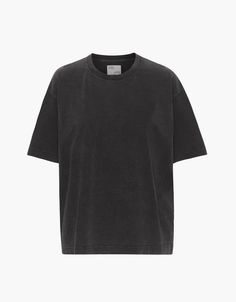 Oversized Organic T-Shirt - Faded Black – Colorful Standard US Denim Chic, Pull Sweat, Black Queen, Effortless Chic, Oversized T Shirt, Evening Attire, Tailored Trousers, Oversized Tee, Wide Sleeves